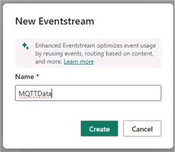 new eventstream naming