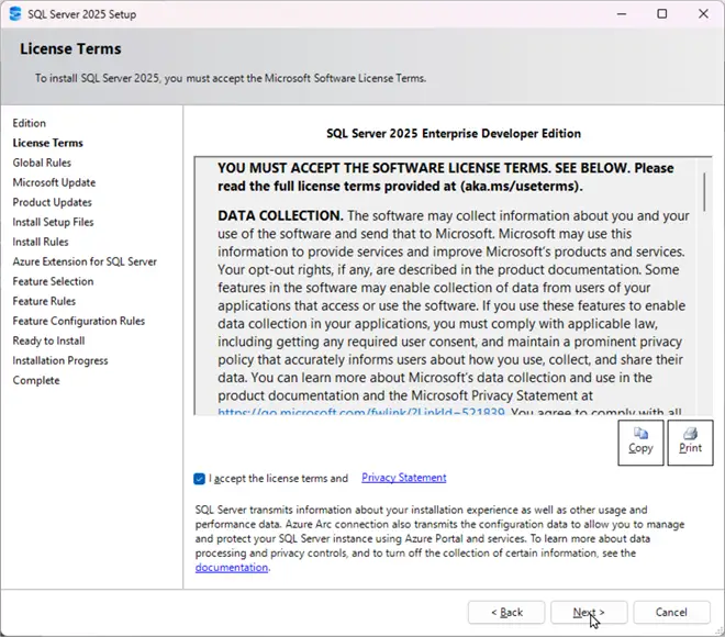SQL Server 2025 Enterprise Developer Edition Download, Install and Configure