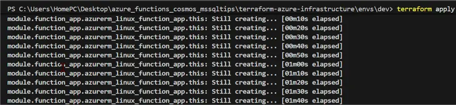 Terraform Apply Module