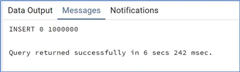 PostgreSQL 18 query messages