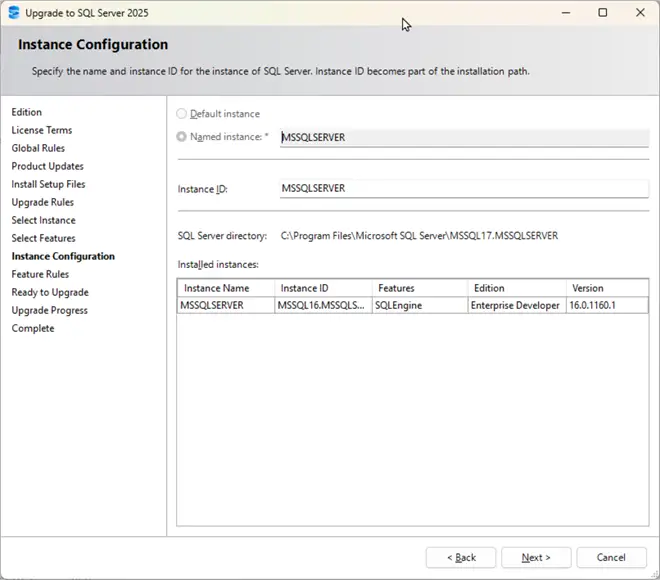 sql server 2025 enterprise developer edition install