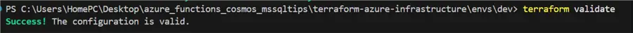 Terraform Validate