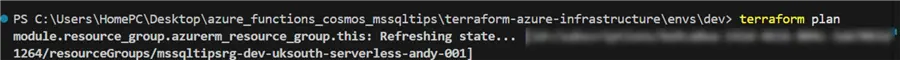 Terraform Plan
