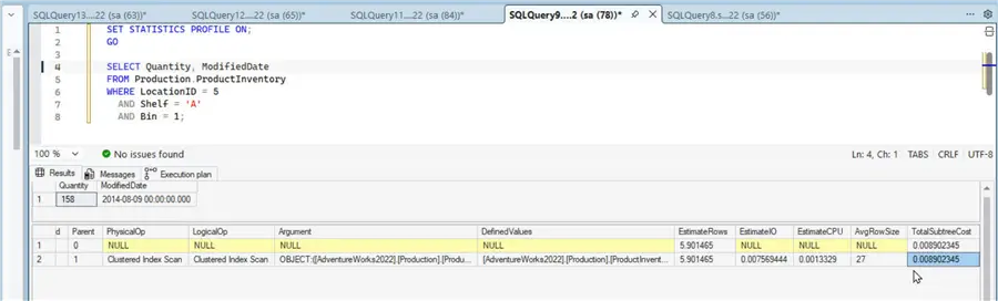 Query Cost before creating a new composite index