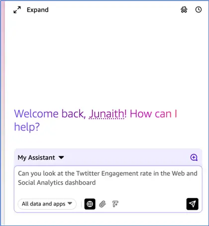 my assistant chat