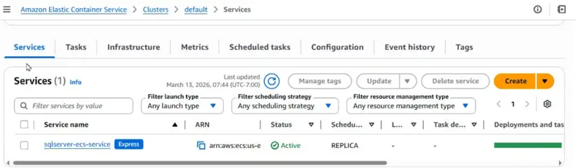 Cluster>Services