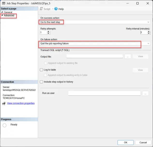 Configure Job Agent