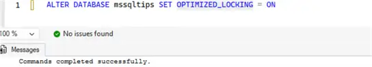 query results