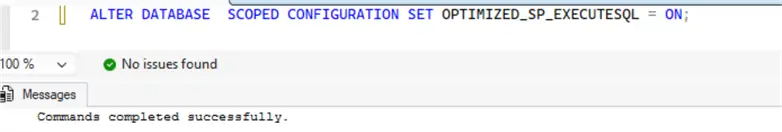 query results