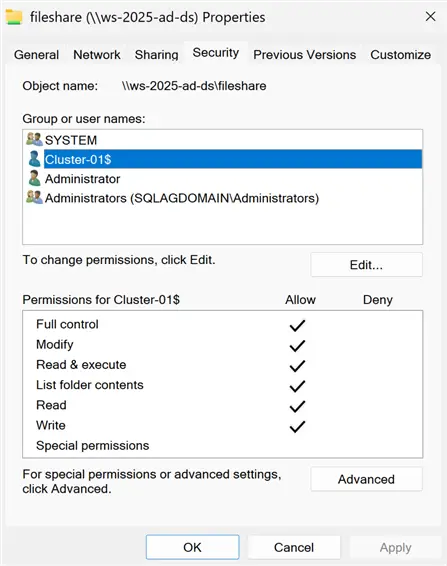 Security Permissions