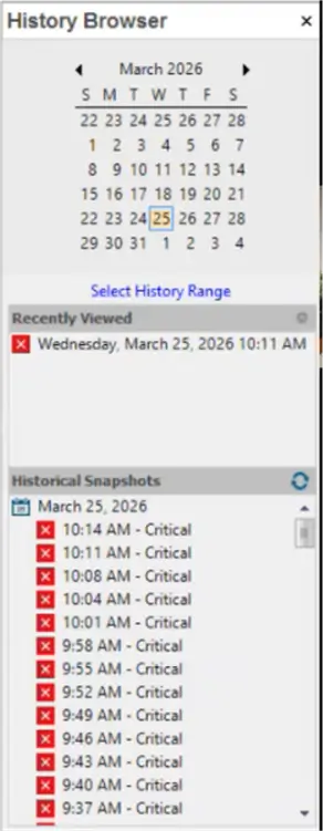 sql diagnostic manager history browser
