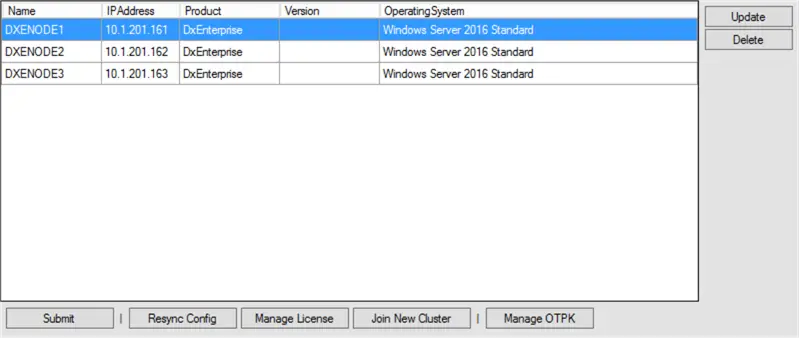 Cluster Membership