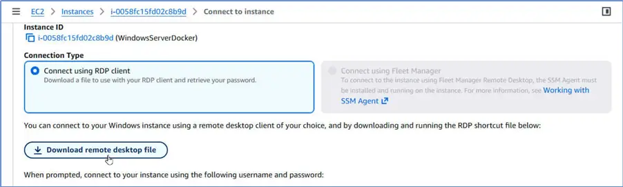 Download .rdp file