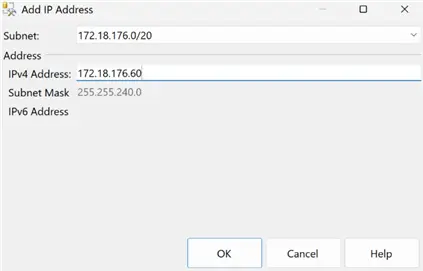 Listener - Add IP Address
