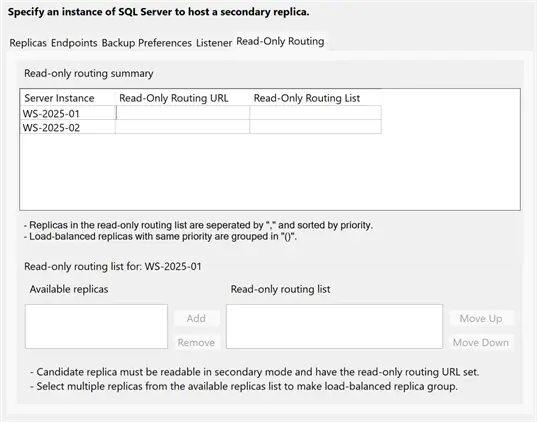Add Replica - Read-Only Routing