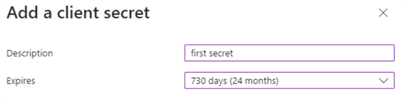 set expiration date of secret