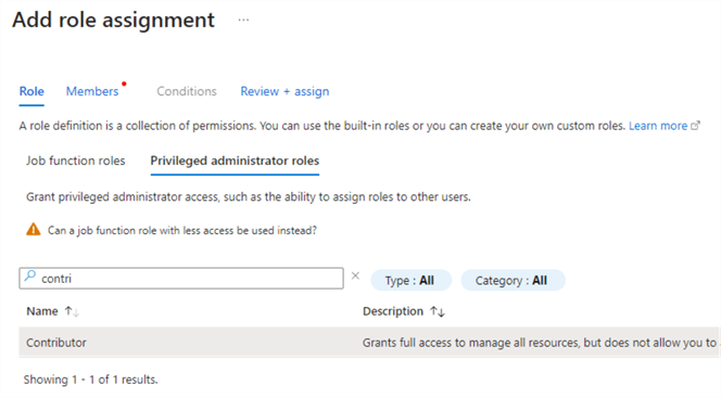 contributor role