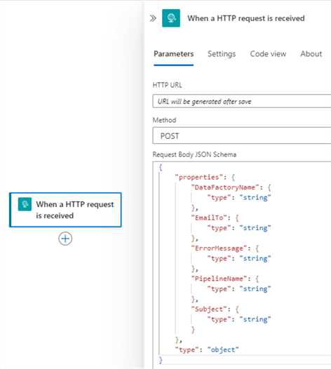 configure http trigger