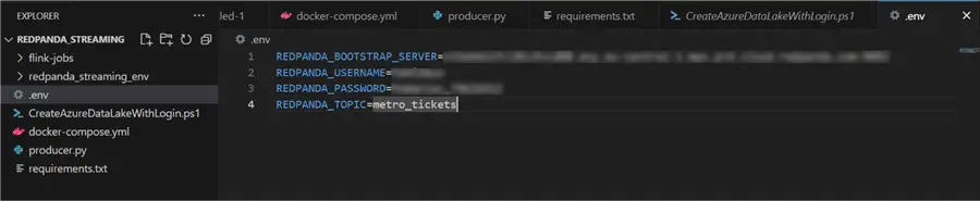 Environment variables