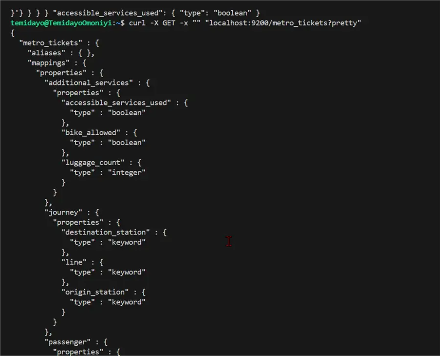 Verify Index Creation