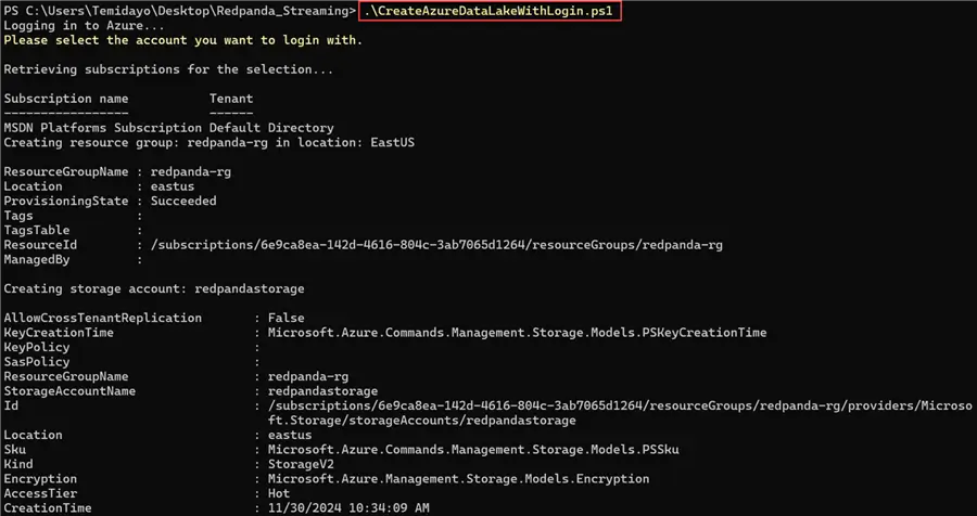 Run PowerShell