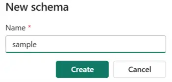 name the schema