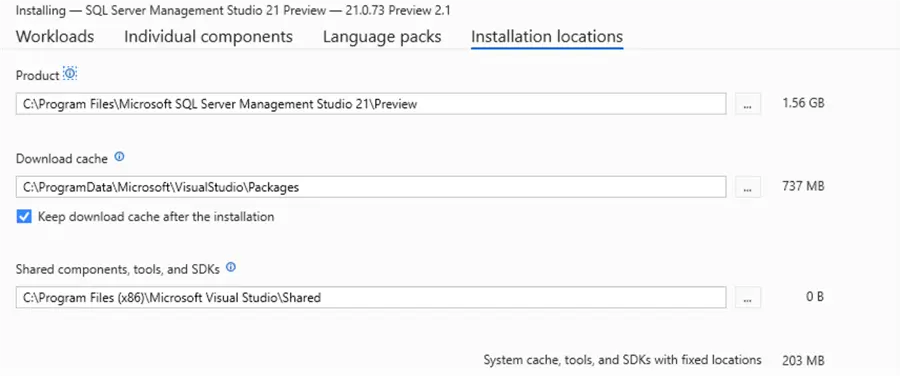 installation locations