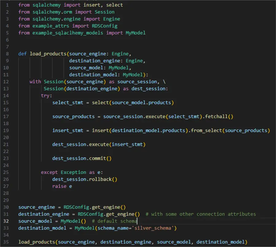 sqlalchemy query