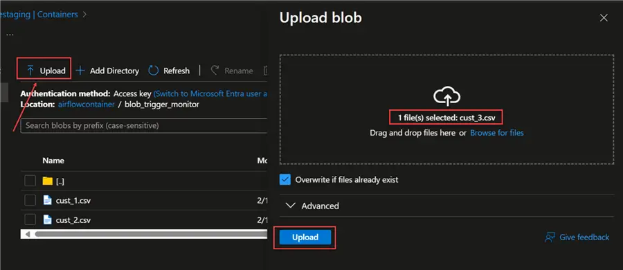 Upload Files