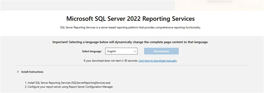 download ssrs
