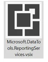 Microsoft data tools reporting services extension