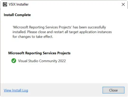 VSIX installer