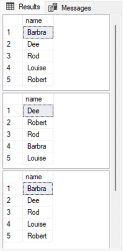 Sampling Rows Without Replacement