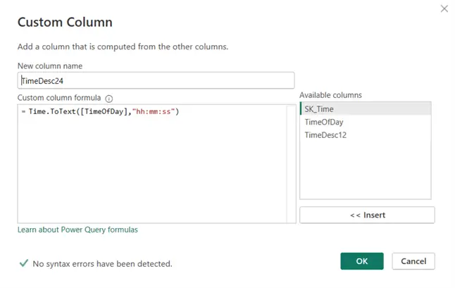 add custom column with a formula