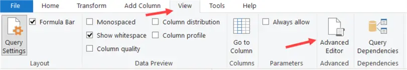 advanced editor