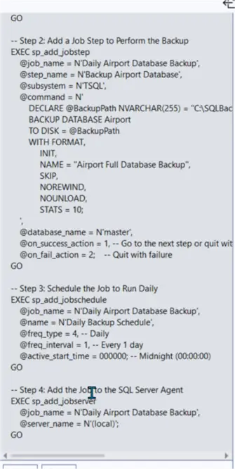 Daily Agent backup