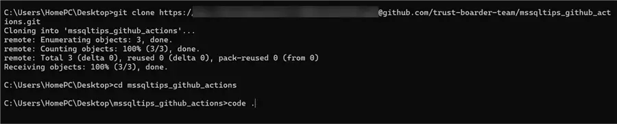 Clone GitHub Repo