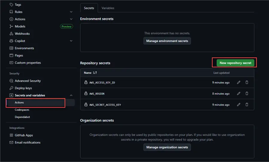 GitHub Secrets