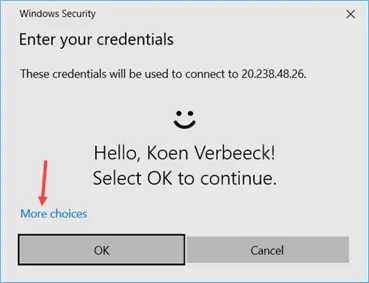 windows security log in