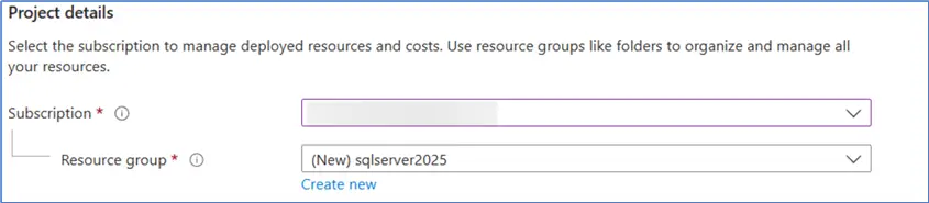 project details