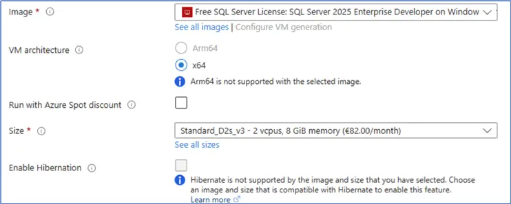 vm architecture and image