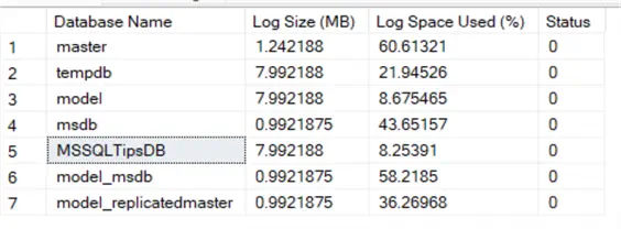 Demonstrating Log Operations