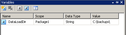 Variables window