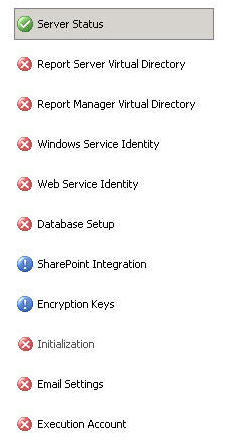 server status
