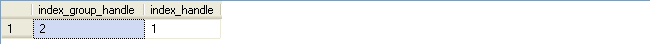query results