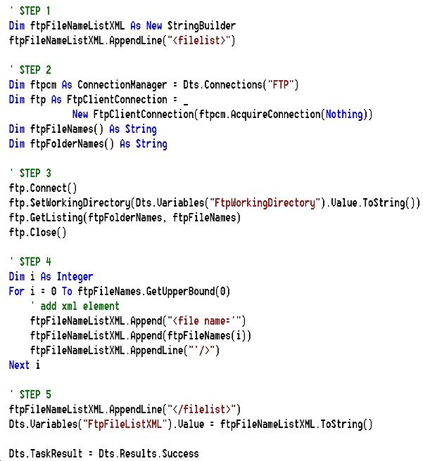 script code