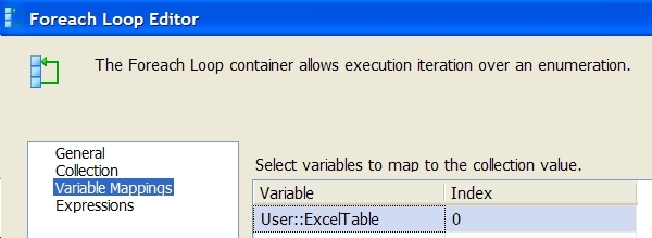 Retrieve Excel Schema Using SQL Integration Services SSIS