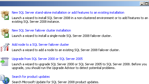 SQL Server 2008 Installation Process (Part 1 of 3)