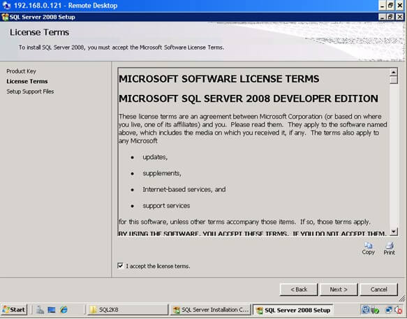 Install SQL Server 2008 on a Windows Server 2008 Cluster Part 3