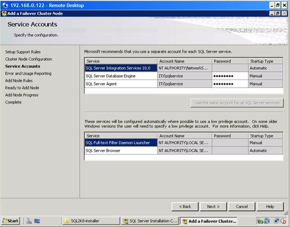 Install SQL Server 2008 on a Windows Server 2008 Cluster Part 4